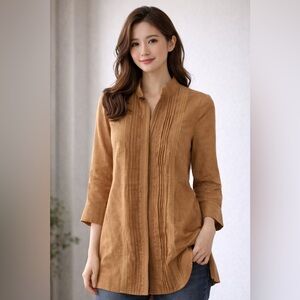 Ecologie Linen Tunic - Wheat